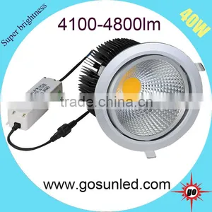 Best Effiiciency High Lumen 4800lm Super Brightness Cob Led Downlight 40w thumbnail-2