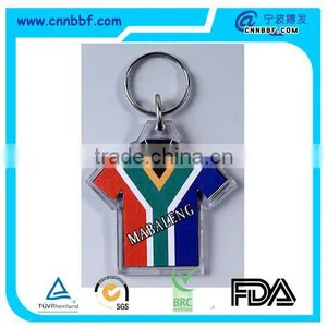 Custom Printing Key Rings/ T-Shirt Clear Keyring - Takes Printed Insert thumbnail-2