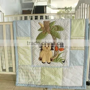 Infant Applique Embroidery Quilt thumbnail-5
