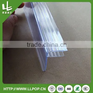 Transparent Molded Advising Label Holder Strip thumbnail-4