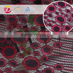 Cheap African Organza 3d Flower Embroidered Lace Extender Fabric for Sale thumbnail-1