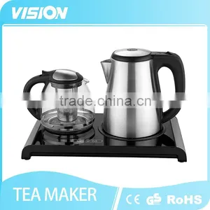 New Digital Glass Panel Tea Tray Tea Maker thumbnail-1
