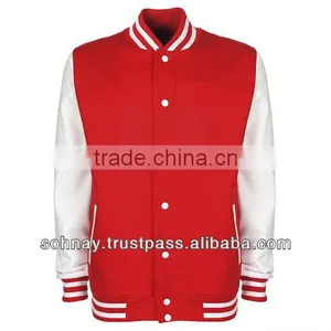 Varsity Letterman Baseball College Jacket thumbnail-1