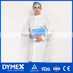 Disposable Nonwoven PP Lab Coat thumbnail-2