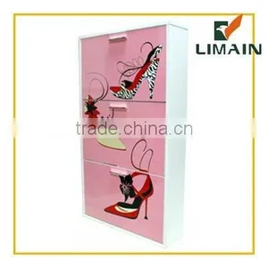 5 Tier Wooden Shoe Cabinet thumbnail-1