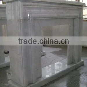 White Color Fireplace Stone thumbnail-1