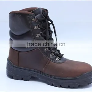 Crazy Horse Leather Safety Work Boots China Factory Safety Shoes 9051 thumbnail-3