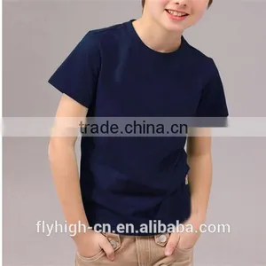 Hot Selling Comfortable Short Sleeve Kids O Neck T Shirt thumbnail-5