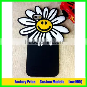 4.7 Inch Sunflower Silicone Mobile Phone Case for Iphone 6 6s thumbnail-2