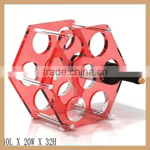 Customized Acrylic Wine Display Rack thumbnail-1