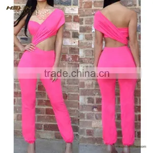 2016 Top Fashion Low Cut Back Orange Daring Back Midi Dress thumbnail-5