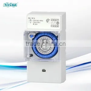 SUL181H Mechanical Timer Din Rail / Timer Battery Operated 150hours Electric Timer thumbnail-1