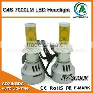 4S 6500K 7000LM Super Bright H7 Led Headlight Conversion Kit thumbnail-2