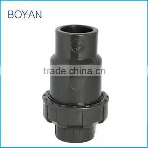 BOYAN ZheJiang TaiZhou Plastic Black For Irrigation PVC Check Valve thumbnail-2