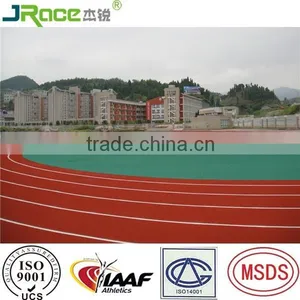 Guangzhou Elastic Outdoor Playground Athletic Track Tartan Running Tracks Manufacturer thumbnail-1