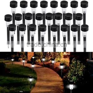 New 24PCS LED Outdoor Garden Path Lighting Landscape Solar Light WH002339 thumbnail-3