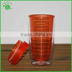 Double Wall Tritan Plastic Cup With Lid thumbnail-6