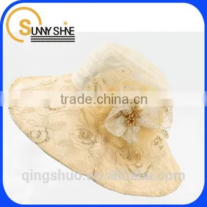 2014 Fashion Mexican Wide Roll Brim Sombrero Foldable Straw Hat Quality Choice thumbnail-4