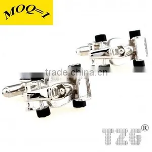 Fashion Stainless Steel Sports Car Cufflink thumbnail-1