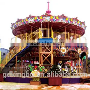 26 Seats Amusement Carousel With Led Light thumbnail-6