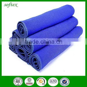 Super Soft Top Quality Home House Cheap and Best Blue Car Drying Towel thumbnail-2