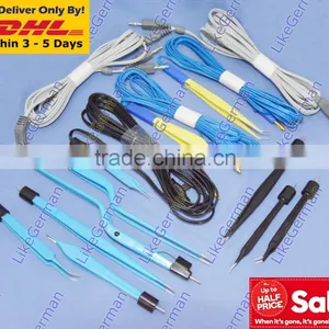 Premium Quality German Bipolar Bayonet Forceps Electrosurgical Instruments Sets thumbnail-1