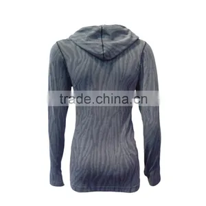 2016 Women Custom Hoodie Pullover Crewneck Workout Sports Gym Sweatshirt Wholesale thumbnail-2