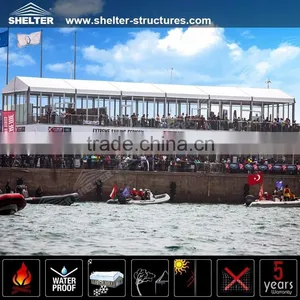 High Class Large Double Decker for Sailing Event Multi-level Marquee for Sale thumbnail-1