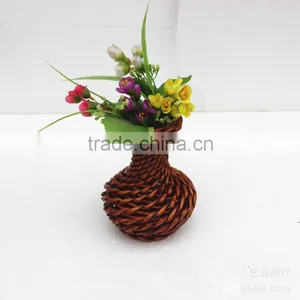 Beautiful Wicker Flower Basket for Home Decoration thumbnail-1