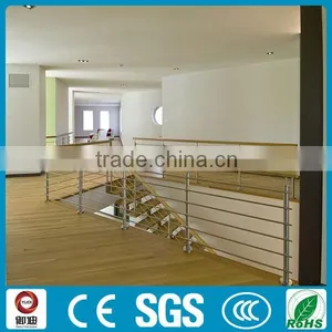U Shape Modern Indoor Attic Prefab Metal Used Wood Stairs thumbnail-3