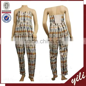 2016 Summer Strapless New Style Sleeveless Casual Fashion Jumpsuit for Women DP150732409 thumbnail-1