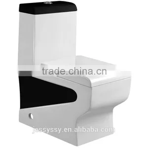 Ceramic Cheap Black Toilets Color Water Closet Price 329 Black thumbnail-1