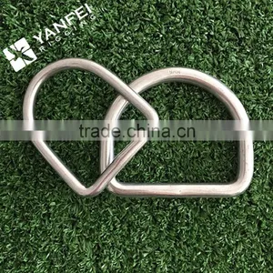 Stainless Steel Welded D Ring thumbnail-1