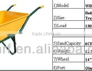 Garden Use Wheel Barrow WB6401 With One Wheel thumbnail-5