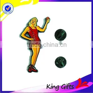 High Quality Dyed Black Bottle Shape Metal Lapel Pin thumbnail-4