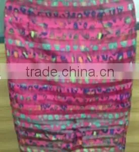 New Fashion Sex Dress Small Quantity Wholesales Colorful Print Short Lady Straight Skirt thumbnail-1
