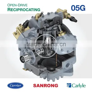 New 05K-24 05G-41 Carrier Marine Compressor, Carrier Compressor 05G for Trailer Refrigeration & Bus Rail Air Conditioning Quality Choice thumbnail-1