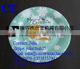 Automatic Disposable Good Quality Low Price Paper Plate Shaping Machine thumbnail-1