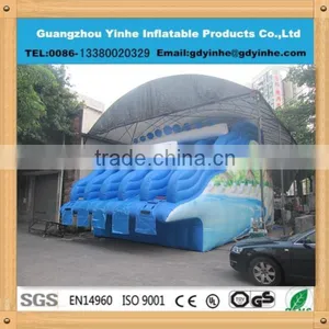 2015 Commercial Grade Giant Inflatable Water Slide With Pool thumbnail-1
