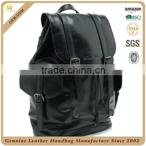 CSN2085A001 Genuine Leather Backpack China Back Pack Bag Online Shopping Cow Leather Bag thumbnail-2