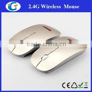 Slim Wireless Laptop 2.4Ghz Optical Mouse thumbnail-1
