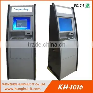 Floor Standing Self Service Touch Screen Kiosk/new Bank Model Self Service With Touchscreen/interactive Kiosk Touch Kiosk thumbnail-1