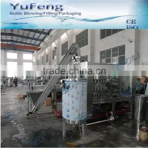 Glass Bottle Wine Negative Pressure Filler(Mono Block 3 in 1 Filling Machine ) Quality Choice thumbnail-1