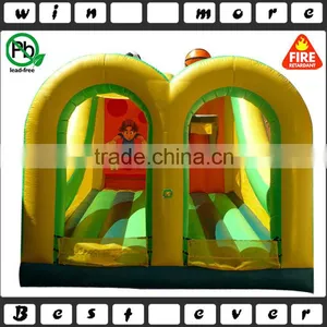 0.55mm Pvc Giant Custom Commercial Used Inflatable Interactive Adults and Kids Challenge Sport Game Prices for Sale thumbnail-1