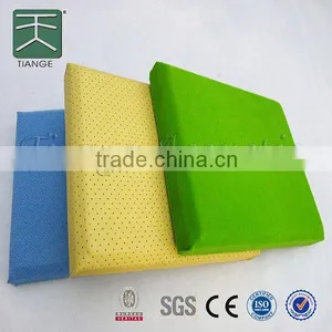 Sound Absorption Panel Fabric Acoustic Board Glass Wool Thickness for Acoustic Insulation for Cinema thumbnail-1