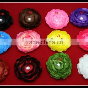 Lovely Baby Decoration Flower With Clip Ornament Flower With Clip thumbnail-1