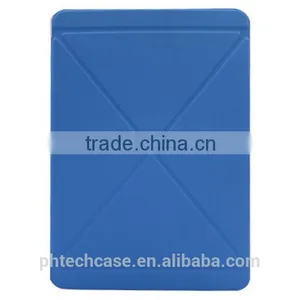 Black Smart Transformer Case for Apple IPad 6 PU Leather Cover Cases thumbnail-4