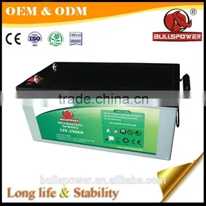 Maintenance Free Lead Acid Sealed Solar System 12v 150ah de Bateria de Gel thumbnail-3
