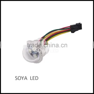 Transparent Cover Frosted White Cover Ucs1903 26mm Rgb Led Pixel Lights thumbnail-2