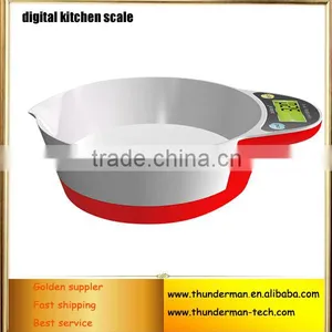 5 Kg/1g LCD Digital Kitchen Tray Scales for Household thumbnail-1